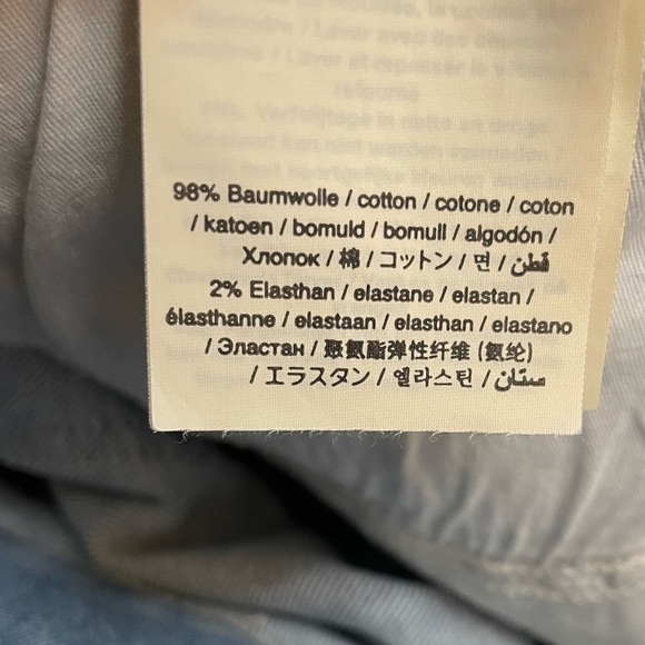 Closed Baker Slim Mid Rise Crop in Light Blue Wash Denim Jeans Women's Size 28 - Picture 13 of 14